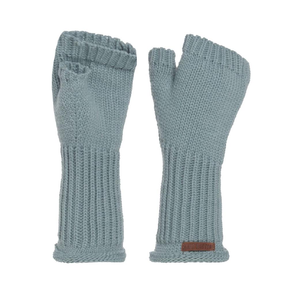 knit factory Cleo Handschoenen Stone Green