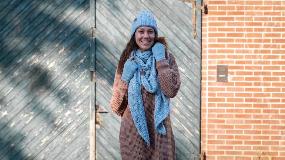 Knit Factory Cleo Handschoenen Terra