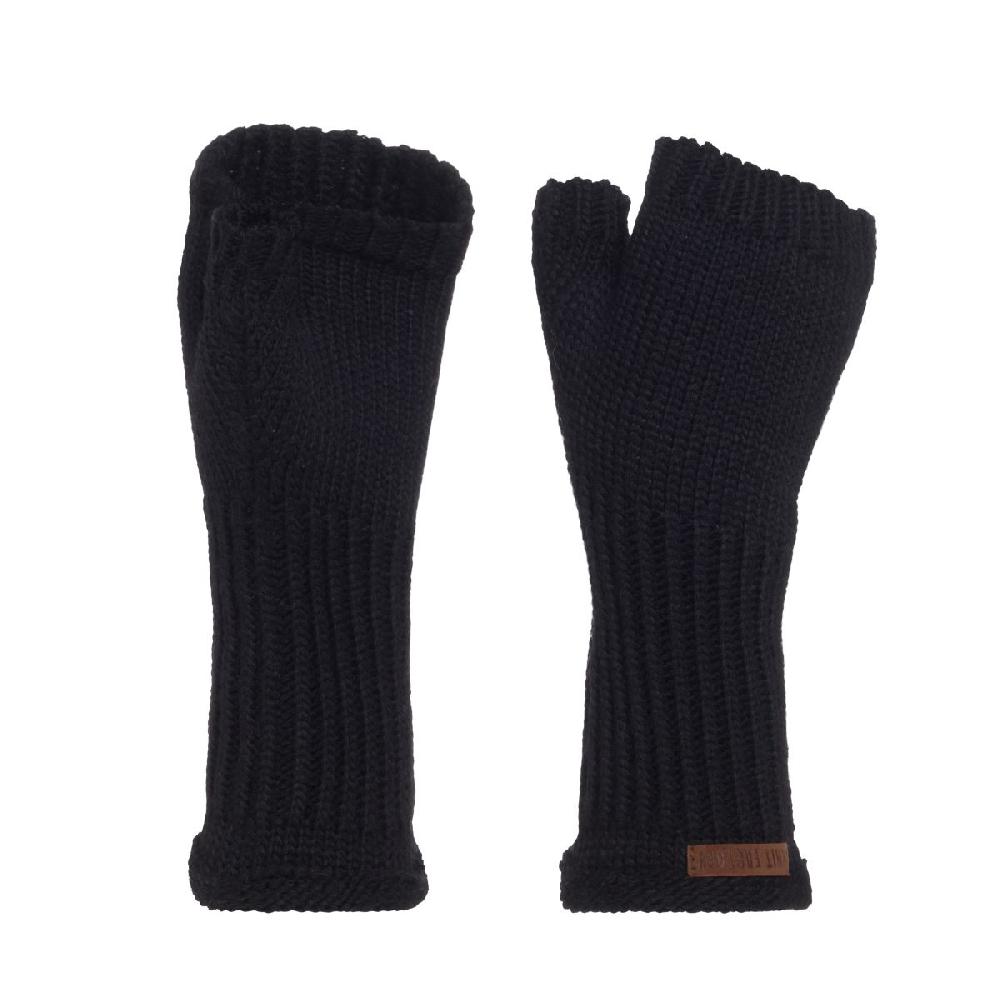 knit factory Cleo Handschoenen Zwart