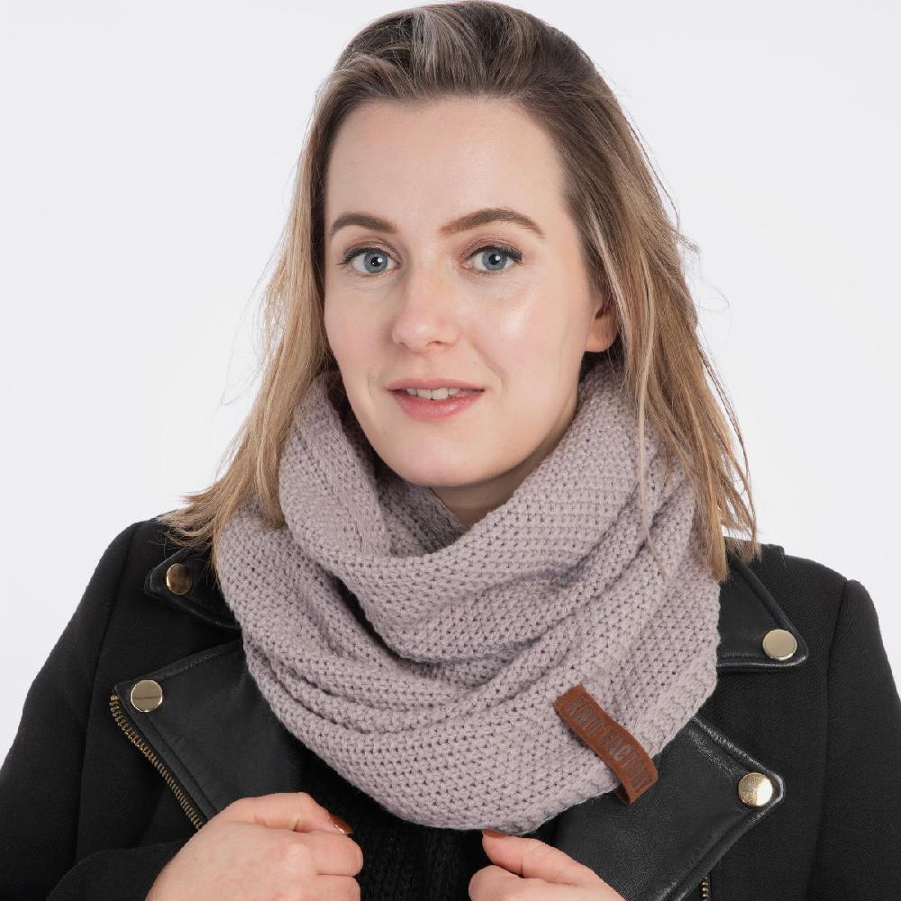 Knit Factory Coco Colsjaal Mauve