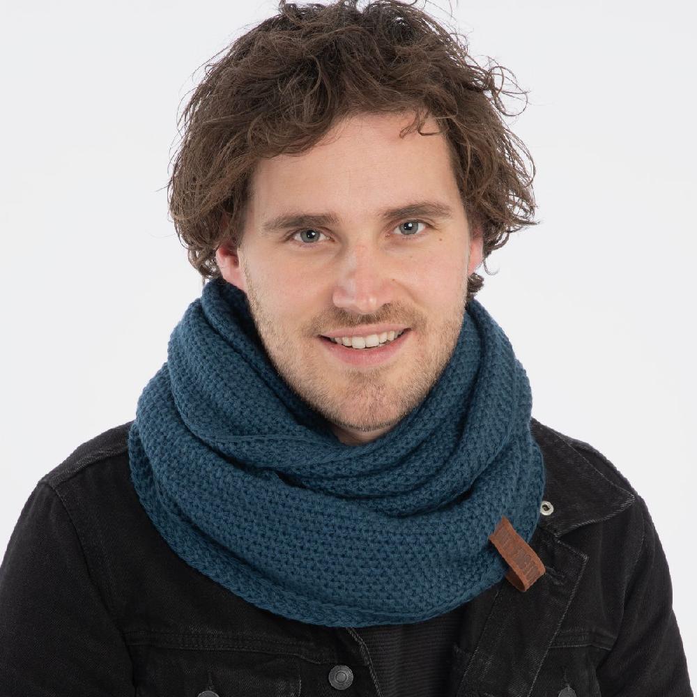 Knit Factory Coco Colsjaal Petrol