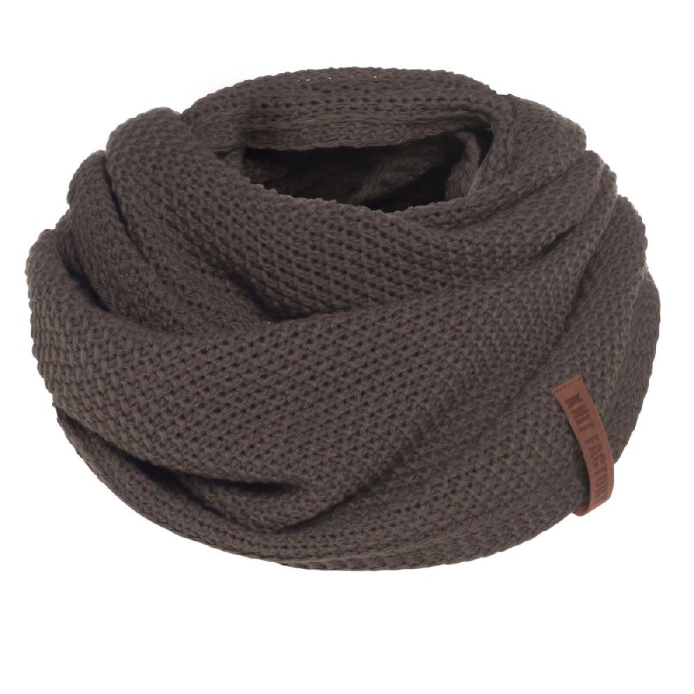 knit factory Coco Colsjaal Taupe