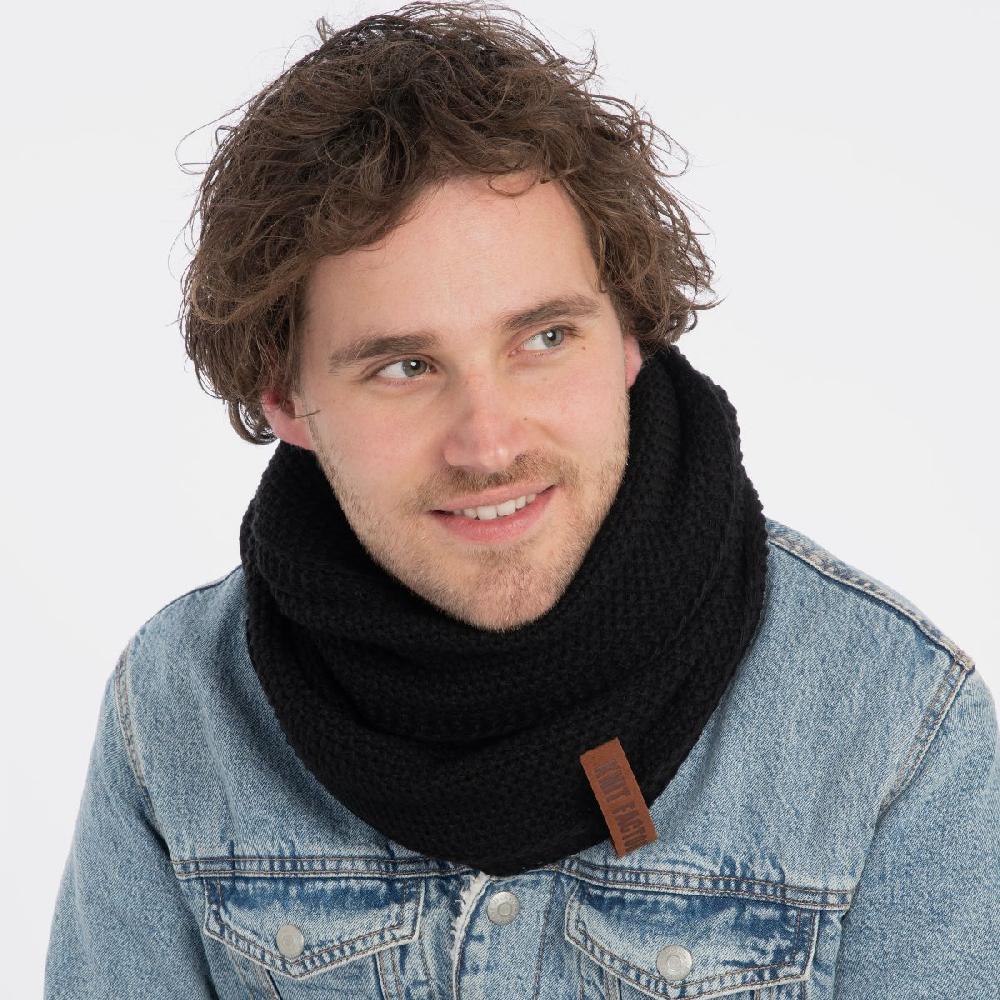 Knit Factory Coco Colsjaal Zwart