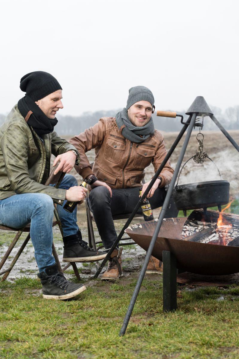 Knit Factory Coco Colsjaal Zwart