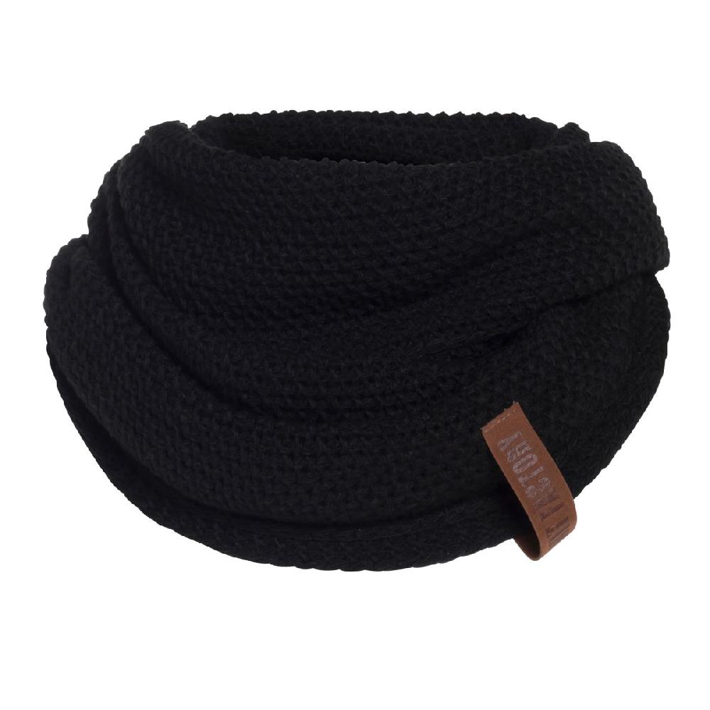 knit factory Coco Colsjaal Zwart