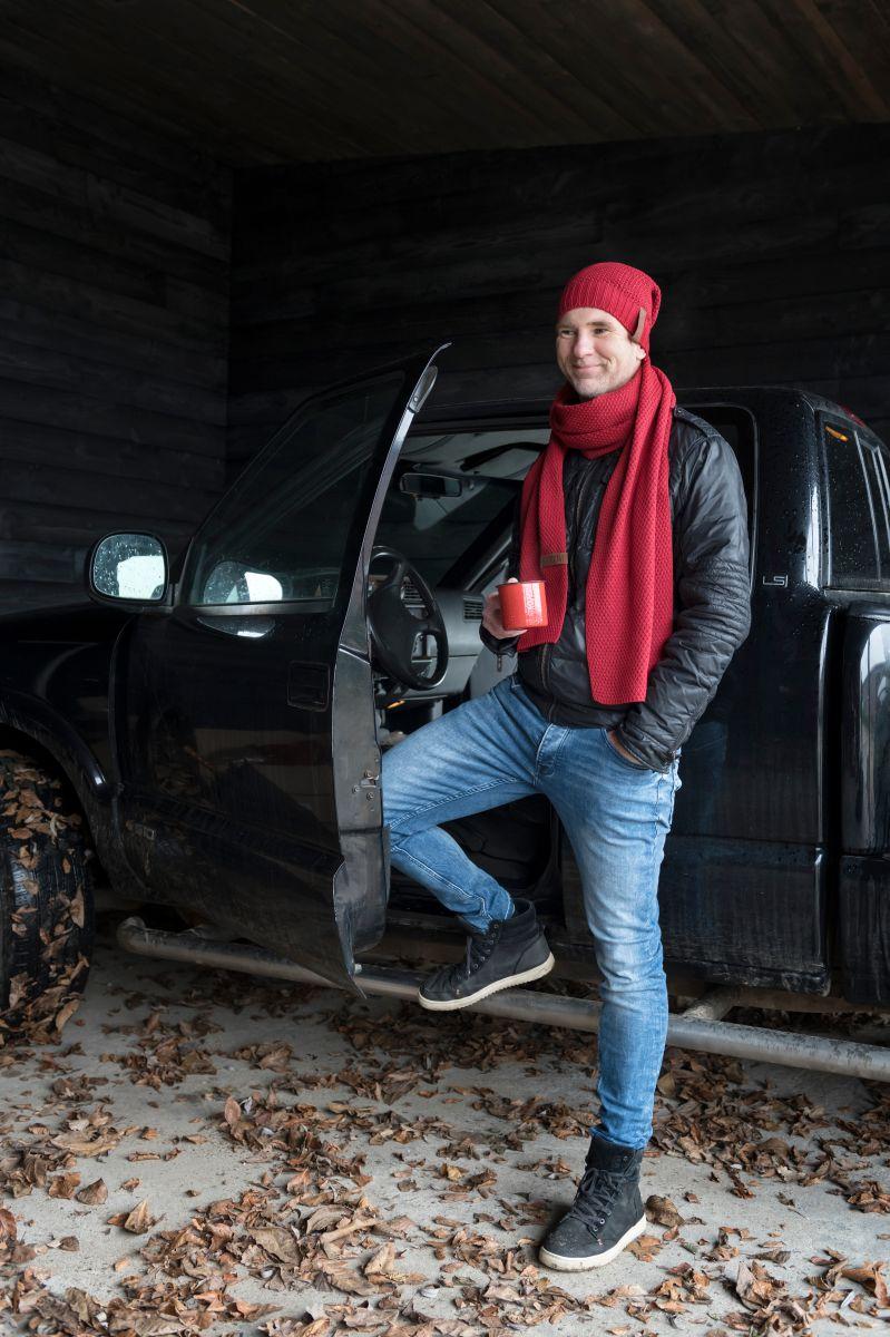 Knit Factory Coco Muts Bordeaux