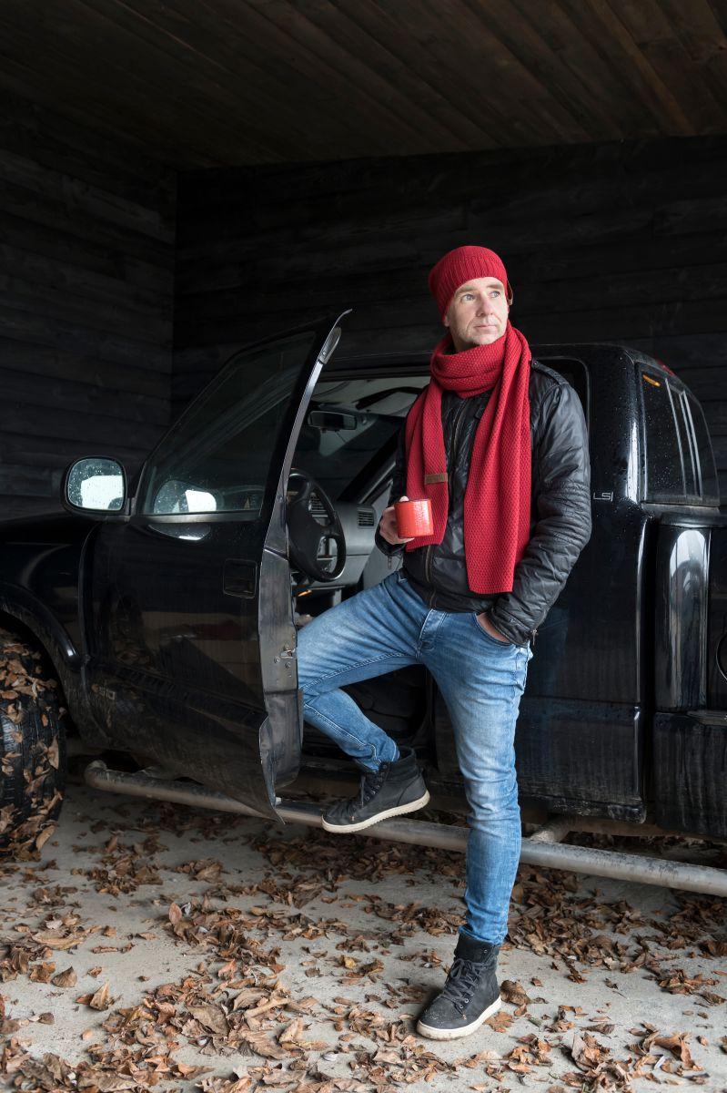 Knit Factory Coco Muts Bordeaux