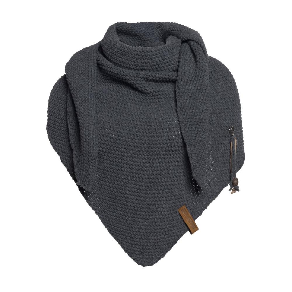 knit factory Coco Omslagdoek Antraciet