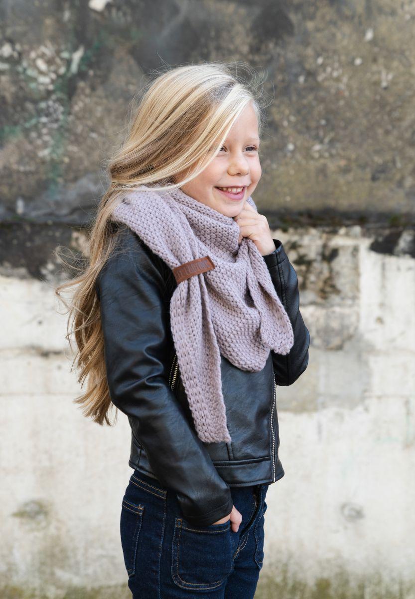 Knit Factory Coco Omslagdoek Junior Mauve