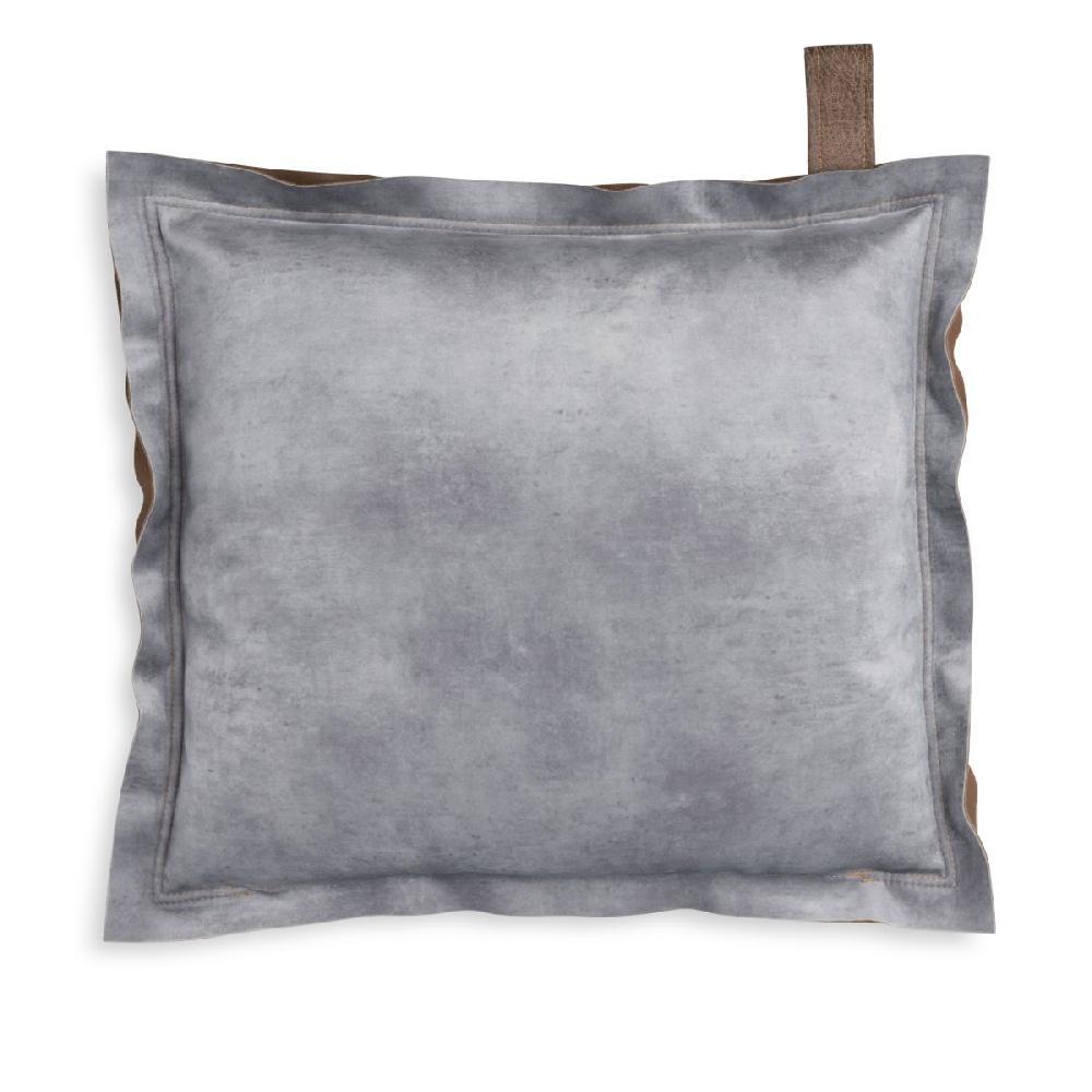 Knit Factory Dax Kussen Licht Grijs - 50x50