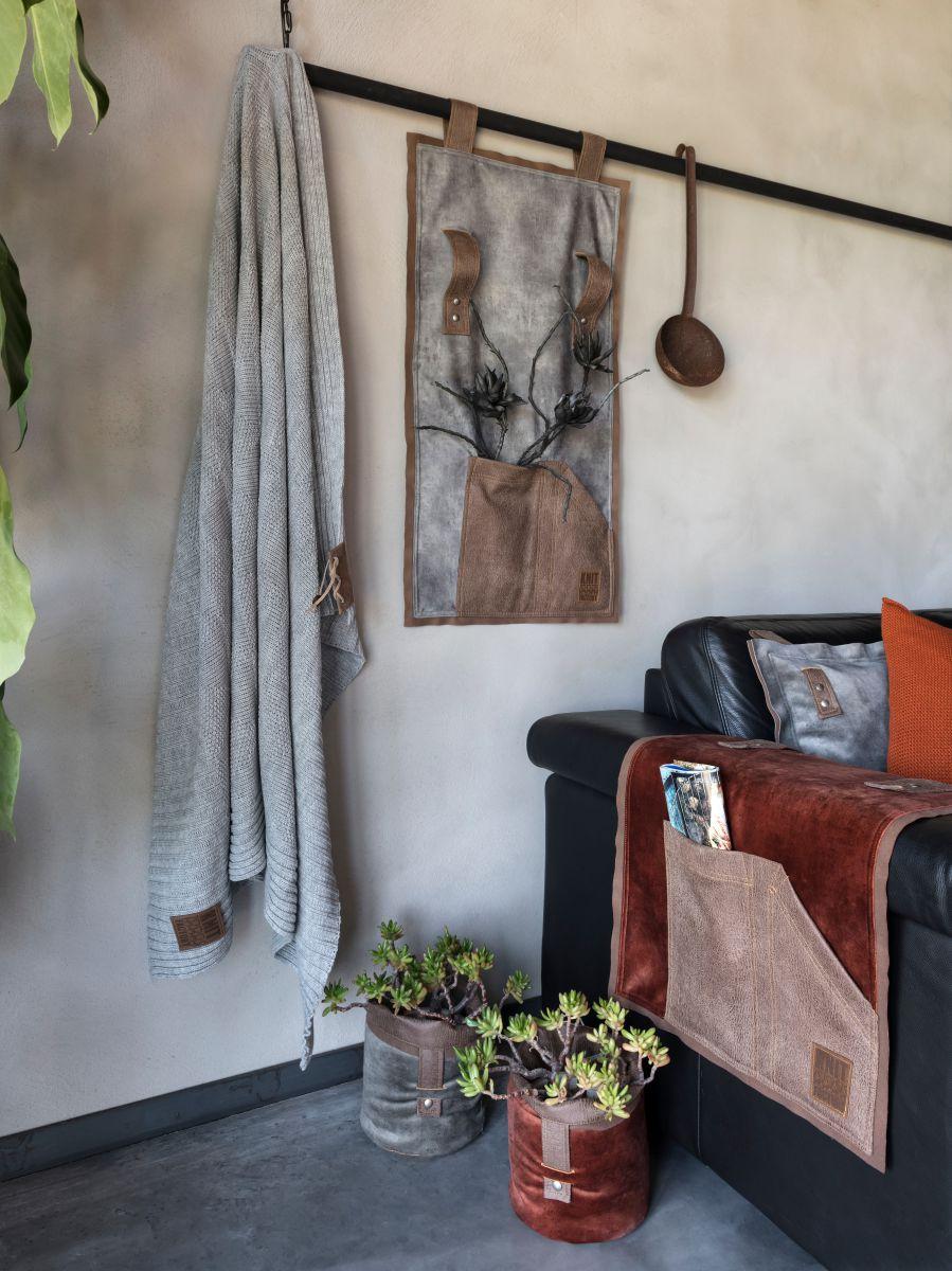 Knit Factory Dax Pocket Licht Grijs