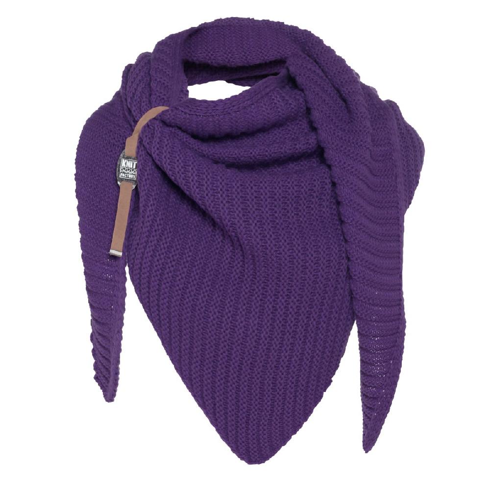 knit factory Demy Omslagdoek Purple