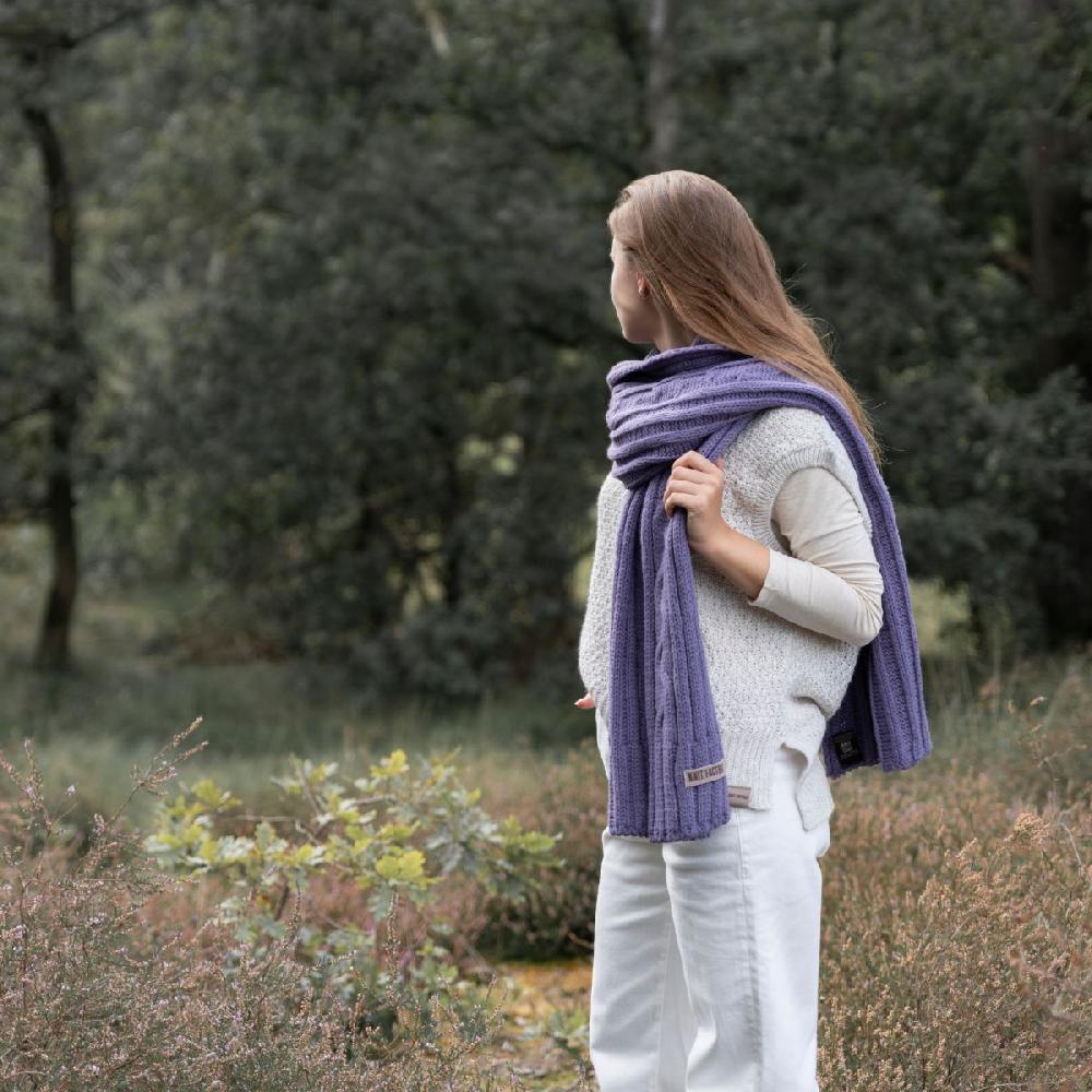 Knit Factory Elin Sjaal Violet