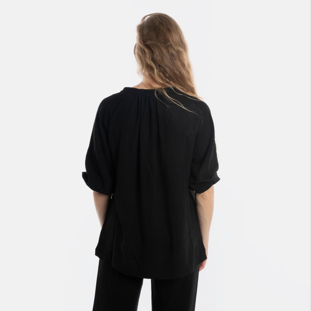 Knit Factory Fern Top Zwart - 36/38