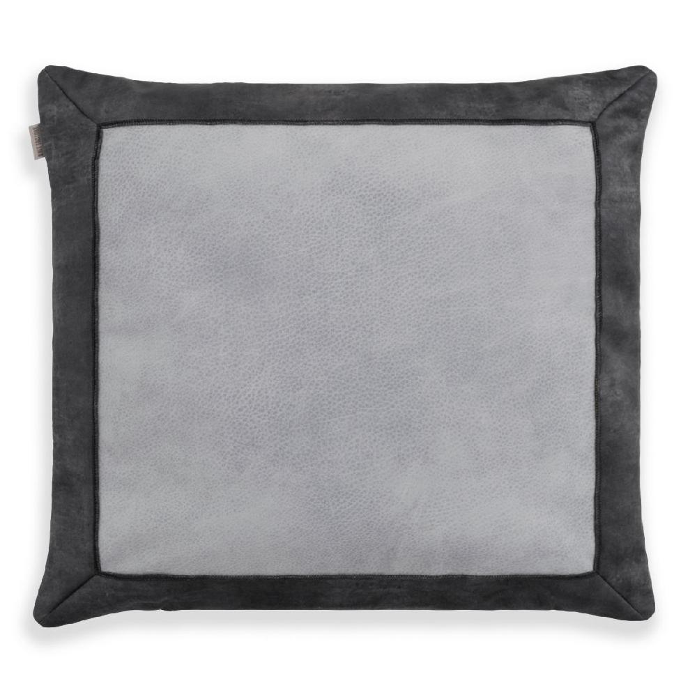 knit factory Flint Kussen Licht Grijs - 50x50