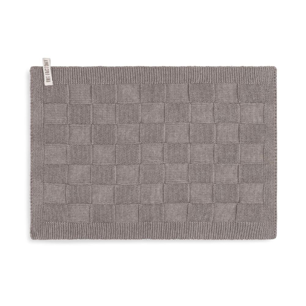 knit factory Gastendoek Ivy Taupe