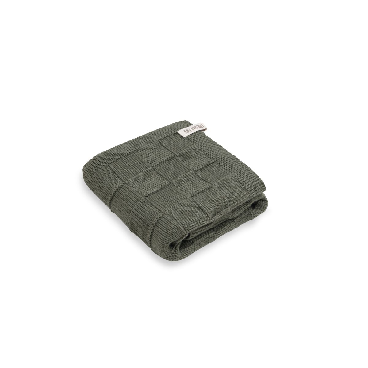 knit factory Handdoek Ivy Khaki - 50x100