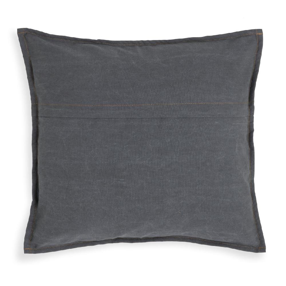 Knit Factory Hope Kussen Antraciet - 50x50