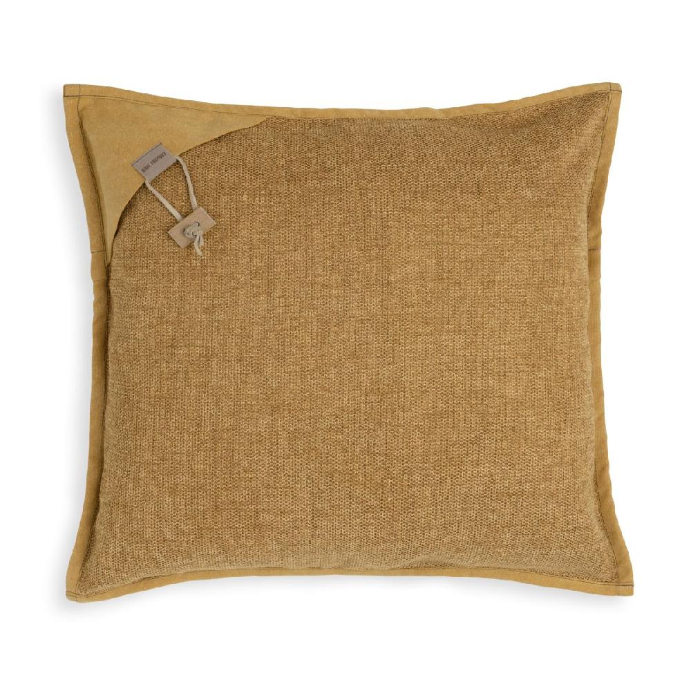 knit factory Hope Kussen Oker - 50x50