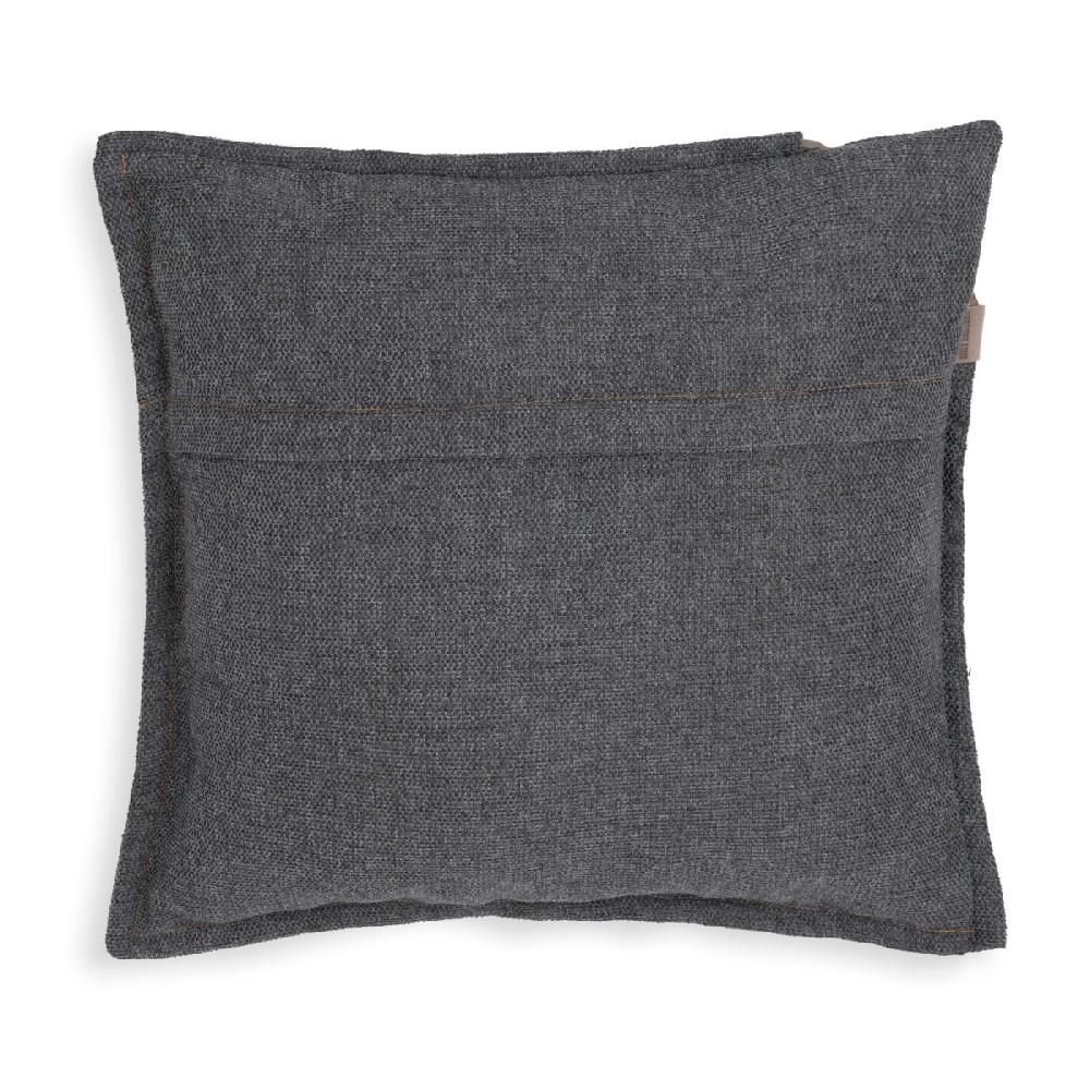Knit Factory Imre Kussen Antraciet - 50x50