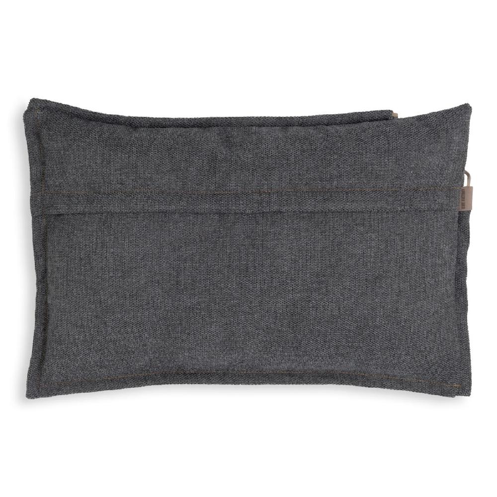 Knit Factory Imre Kussen Antraciet - 60x40