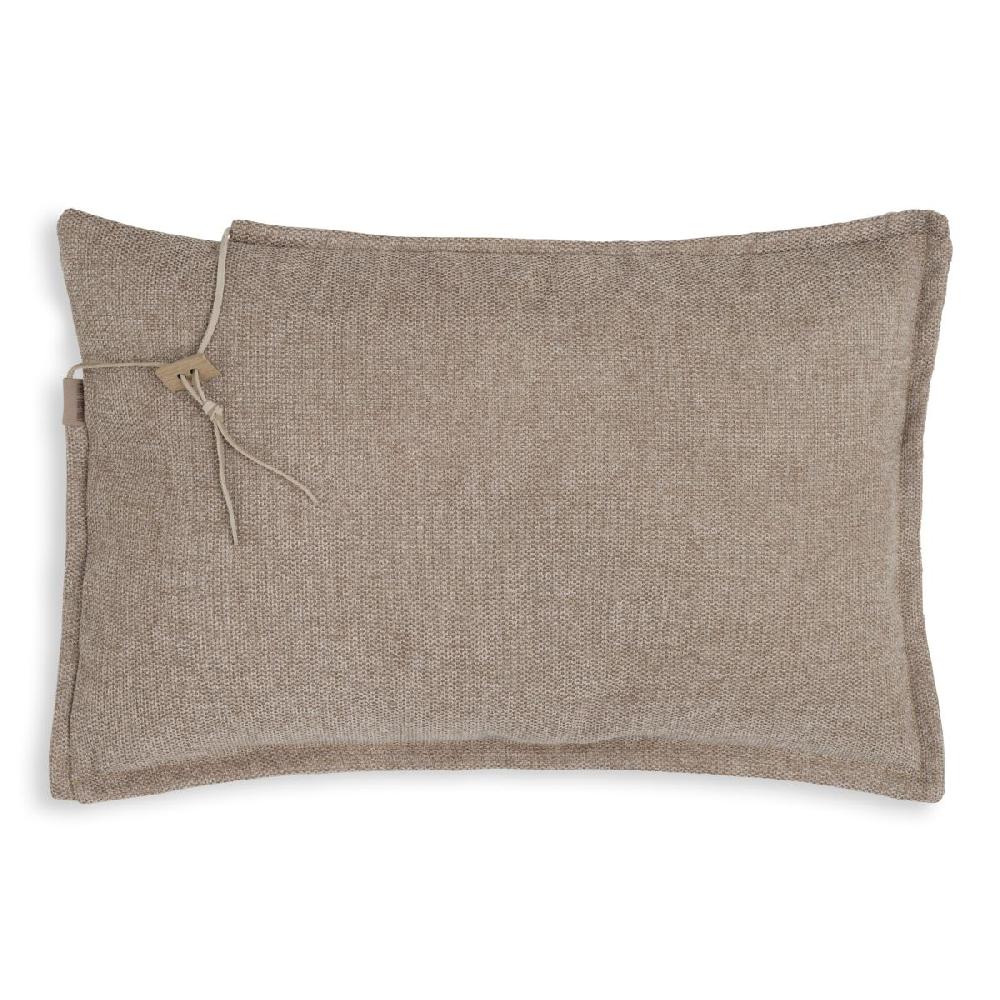 knit factory Imre Kussen Beige - 60x40