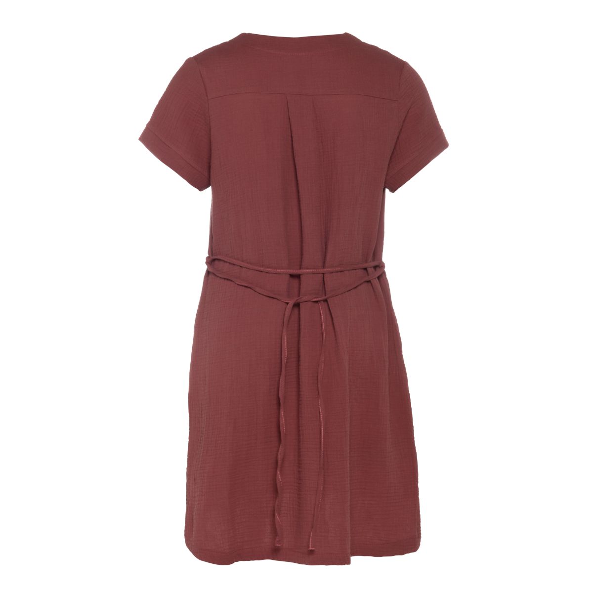 Knit Factory Indy Jurk Stone Red - XL