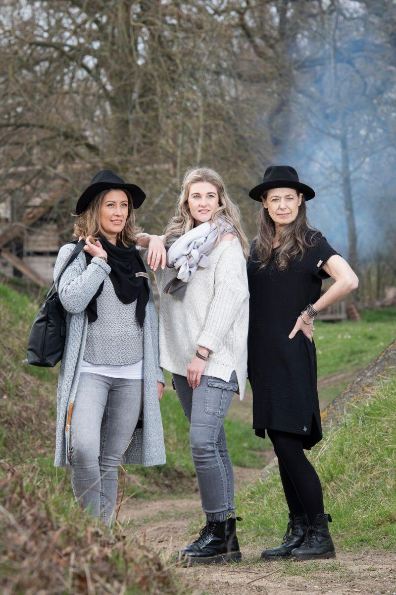 Knit Factory Indy Jurk Zwart - S