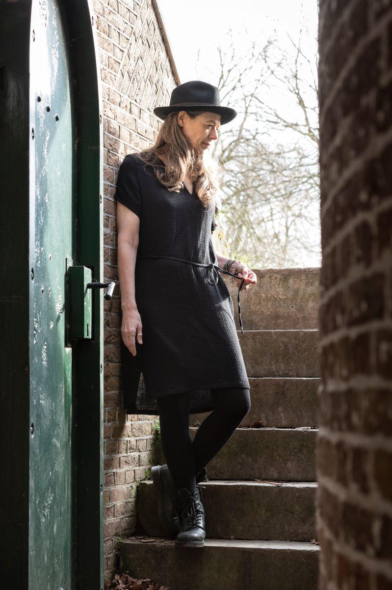 Knit Factory Indy Jurk Zwart - S