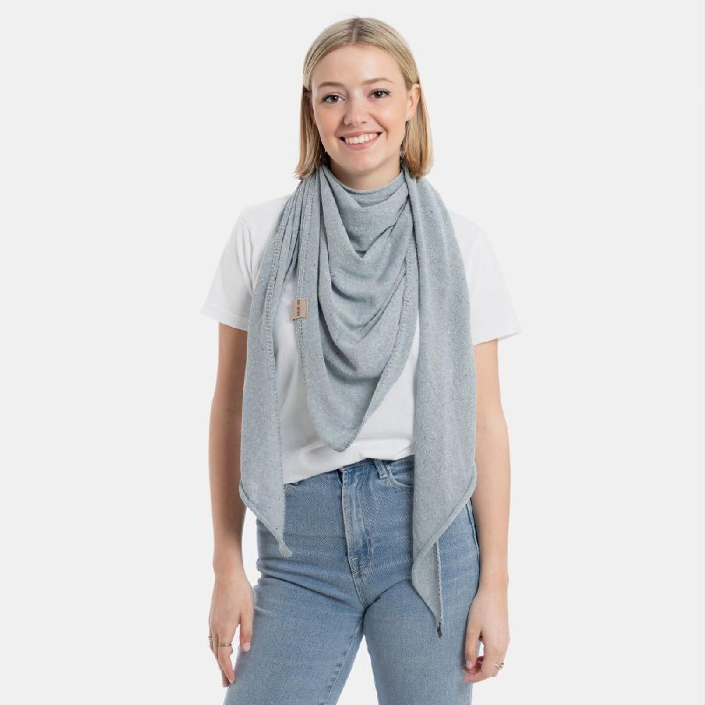 Knit Factory Iris Omslagdoek Indigo