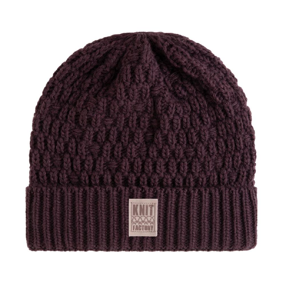 knit factory Jaida Muts Aubergine