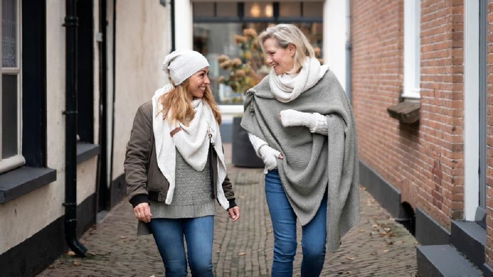 Knit Factory Jamie Colsjaal Antraciet