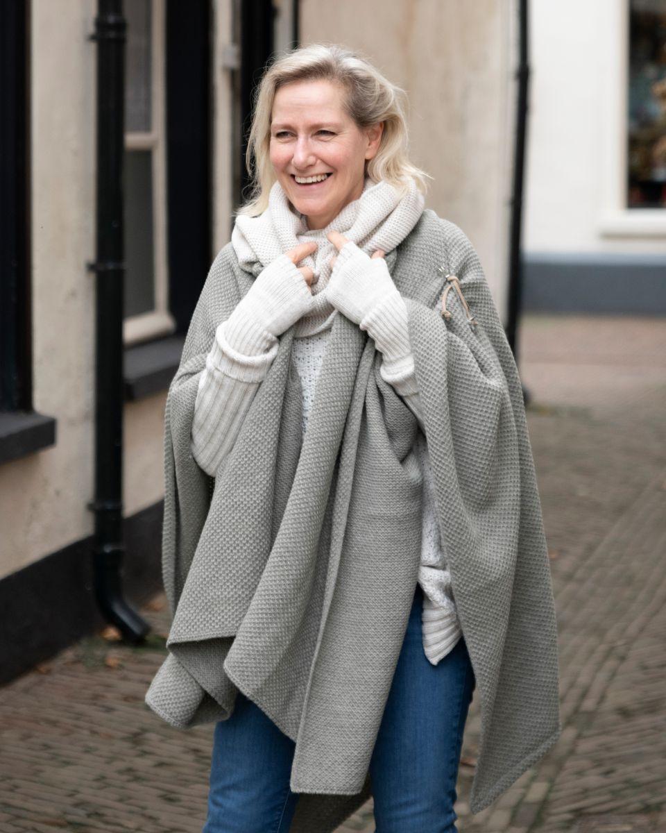 Knit Factory Jamie Colsjaal Beige