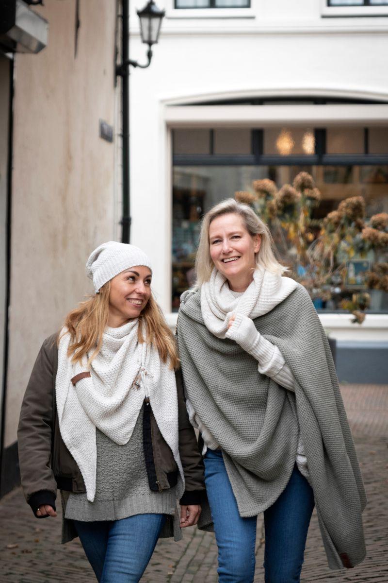 Knit Factory Jamie Colsjaal Beige