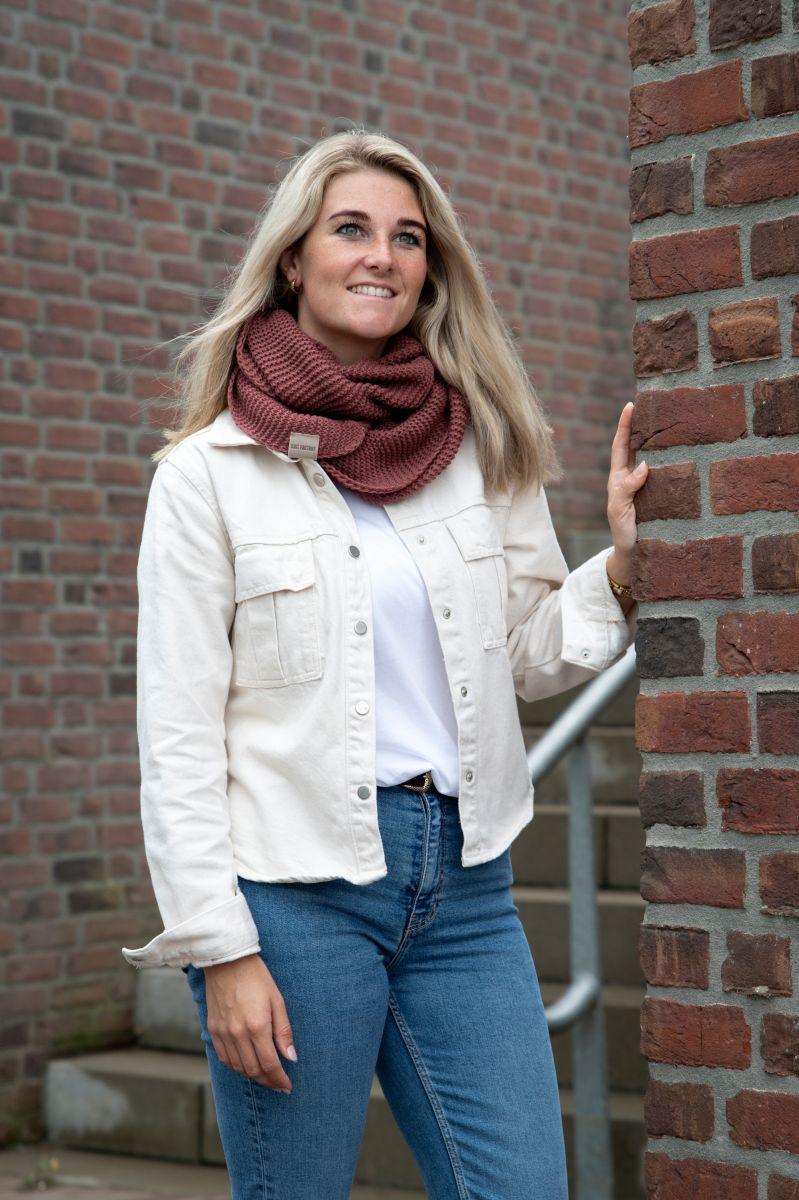 Knit Factory Jamie Colsjaal Stone Red