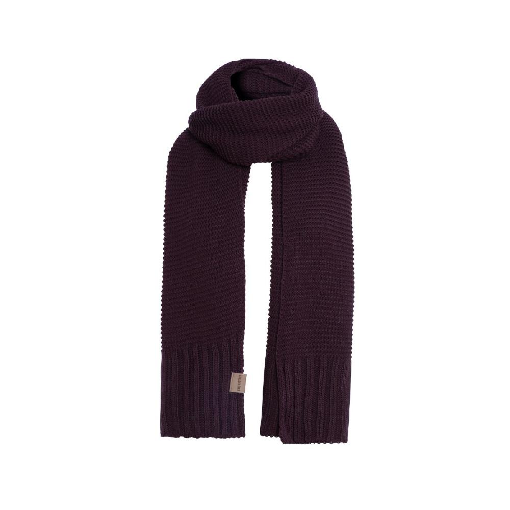 knit factory Jamie Sjaal Aubergine