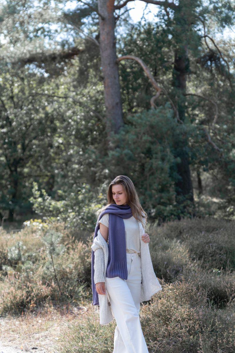 Knit Factory Jamie Sjaal Violet