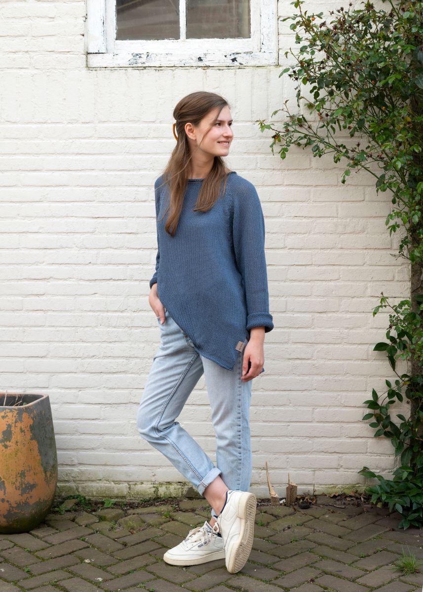 Knit Factory Jasmin Trui Licht Grijs - 36/38