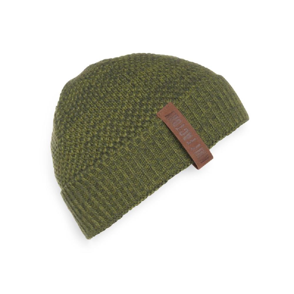 Knit Factory Jazz Beanie Mosgroen/Khaki