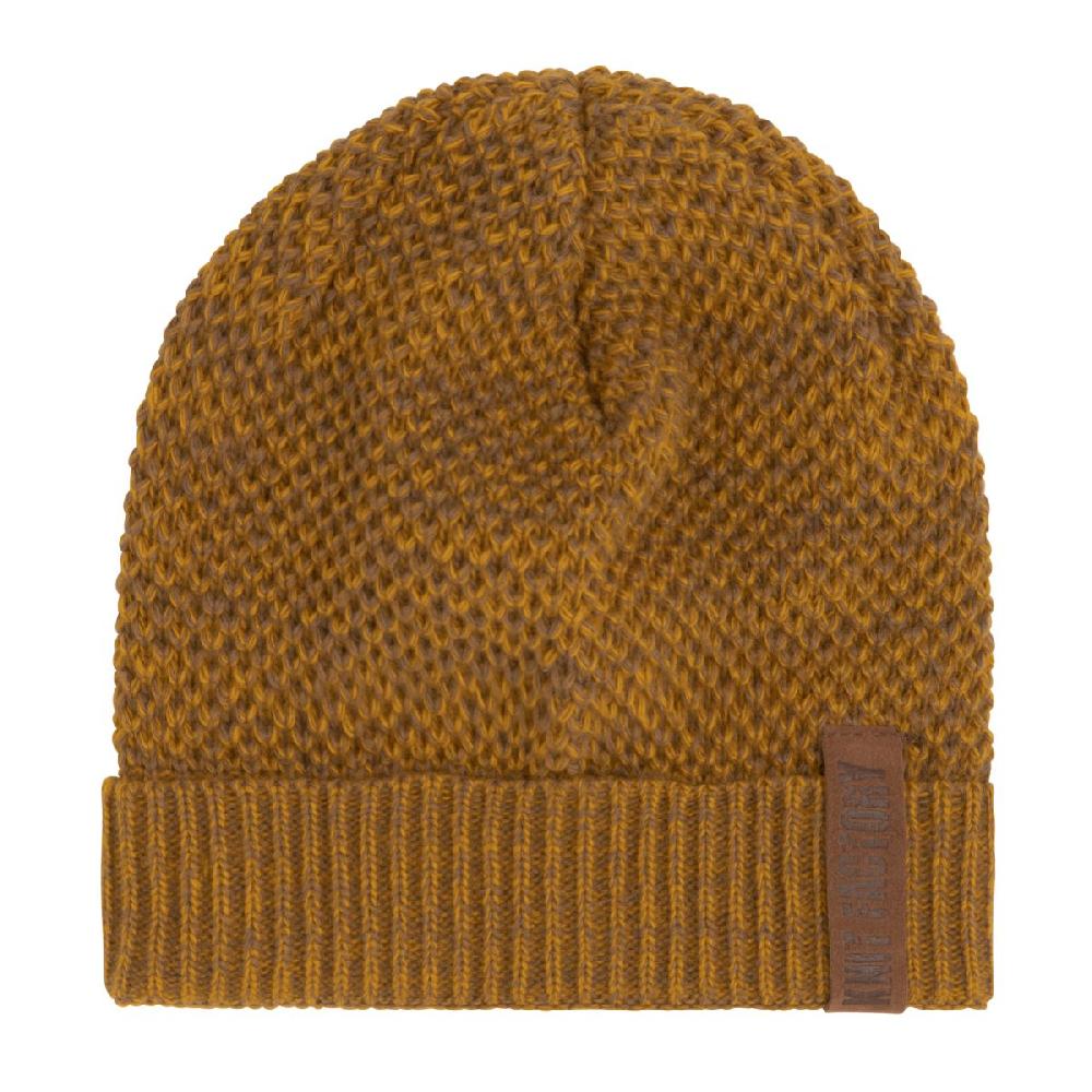 knit factory Jazz Beanie Oker/Tobacco