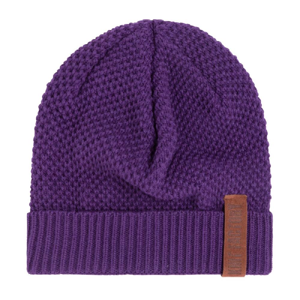 knit factory Jazz Beanie Purple