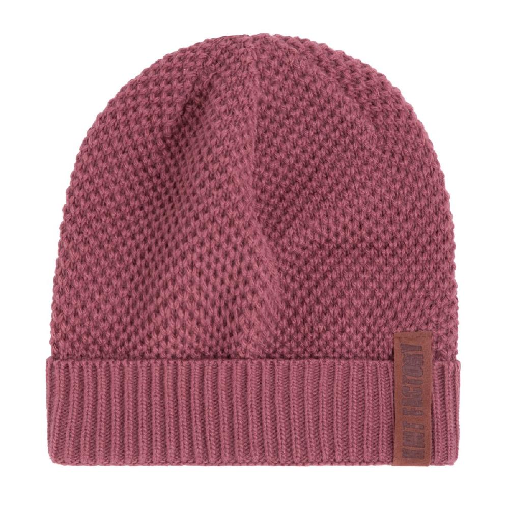 knit factory Jazz Beanie Stone Red