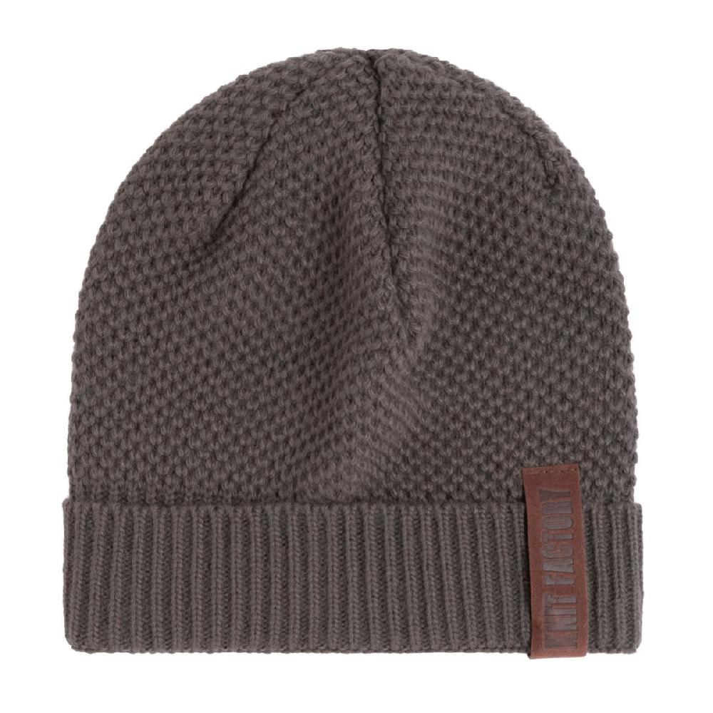 knit factory Jazz Beanie Taupe