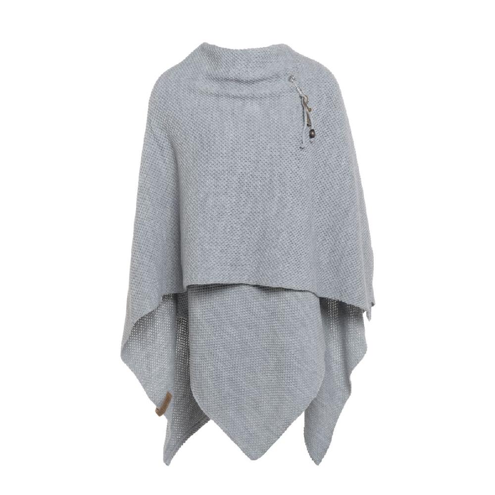 Knit Factory Jazz Omslagvest Licht Grijs