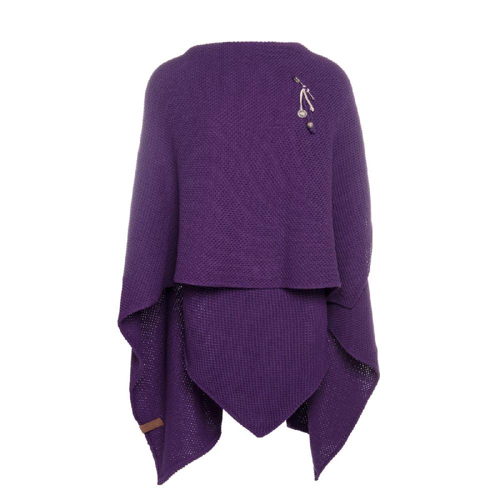 Knit Factory Jazz Omslagvest Purple