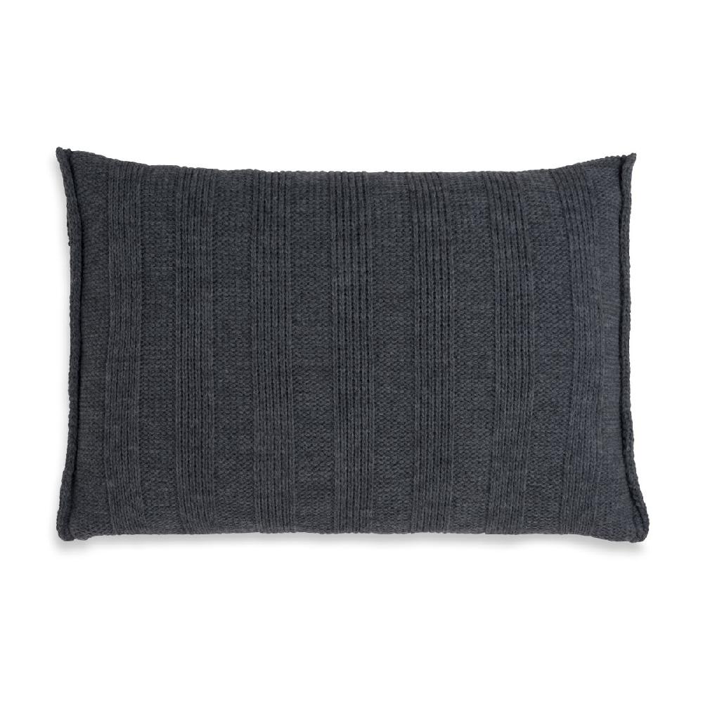 Knit Factory Jesse Kussen Antraciet - 60x40