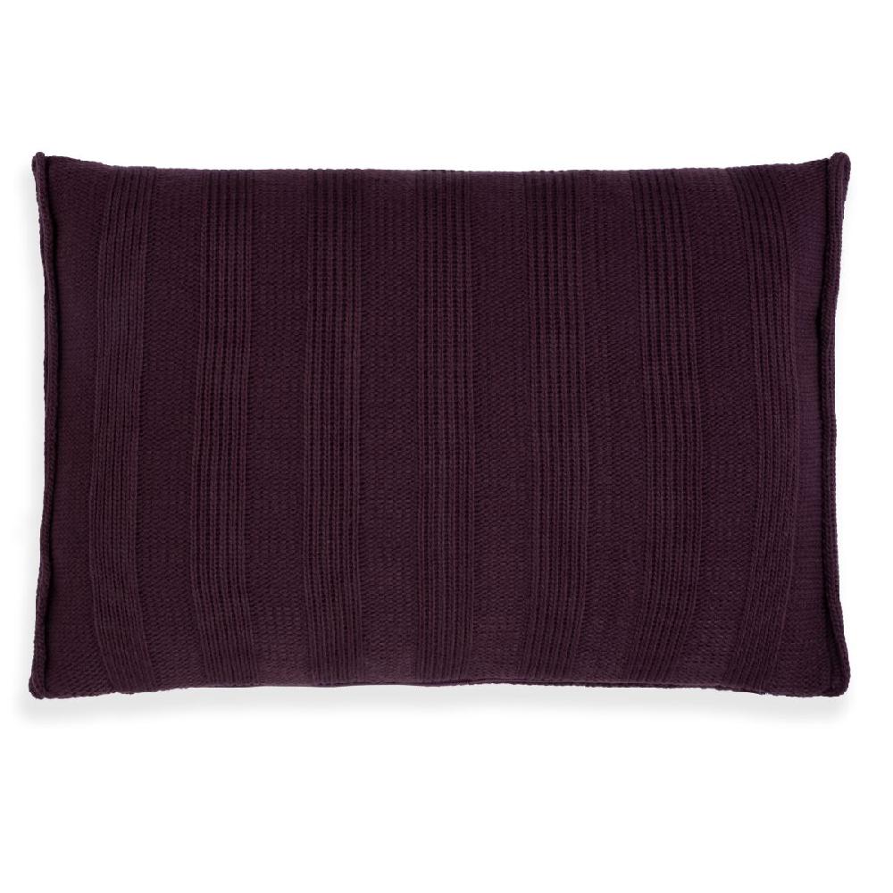 Knit Factory Jesse Kussen Aubergine - 60x40