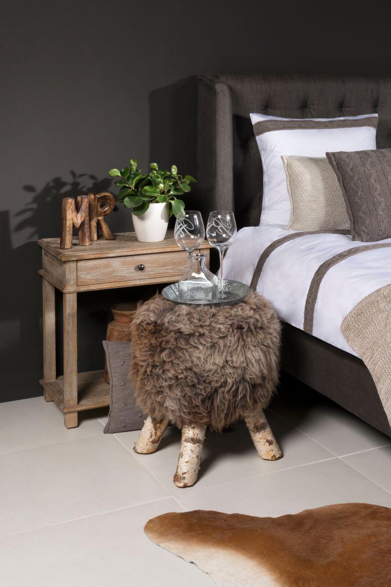 Knit Factory Jesse Kussen Beige - 60x40