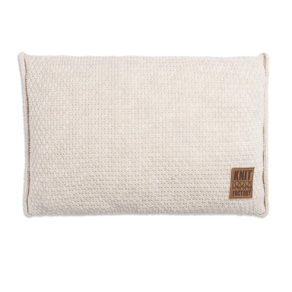 knit factory Jesse Kussen Beige - 60x40
