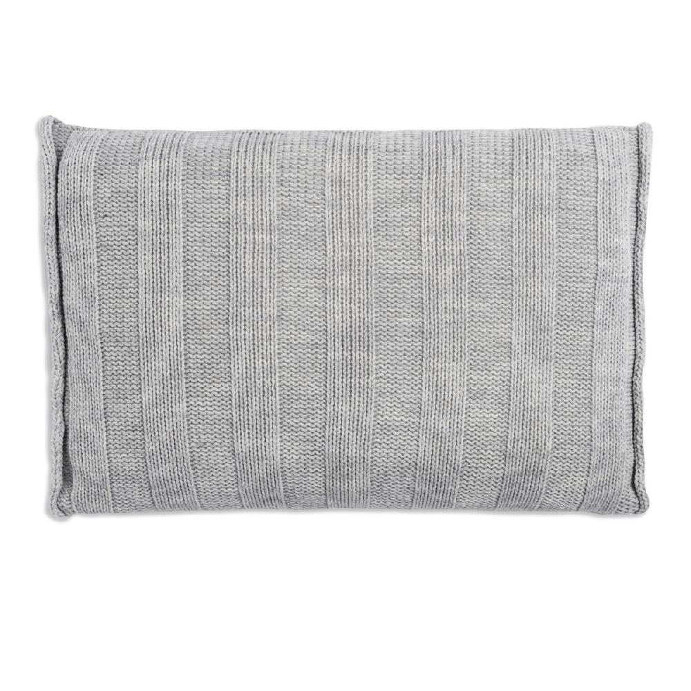 Knit Factory Jesse Kussen Licht Grijs - 60x40